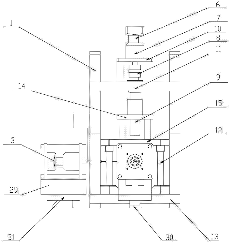 Internal high pressure forming equipment and method of micro metal T-shaped pipe