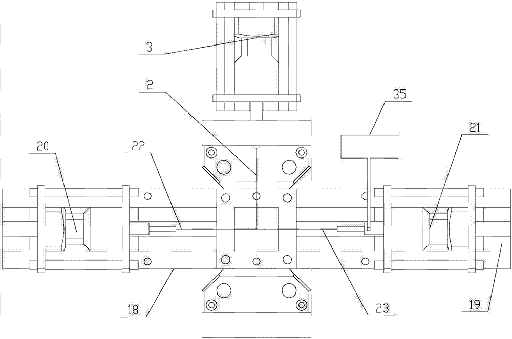 Internal high pressure forming equipment and method of micro metal T-shaped pipe