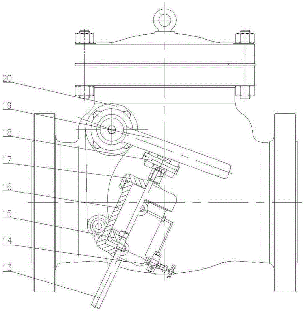 Energy-saving non-resistance check valve