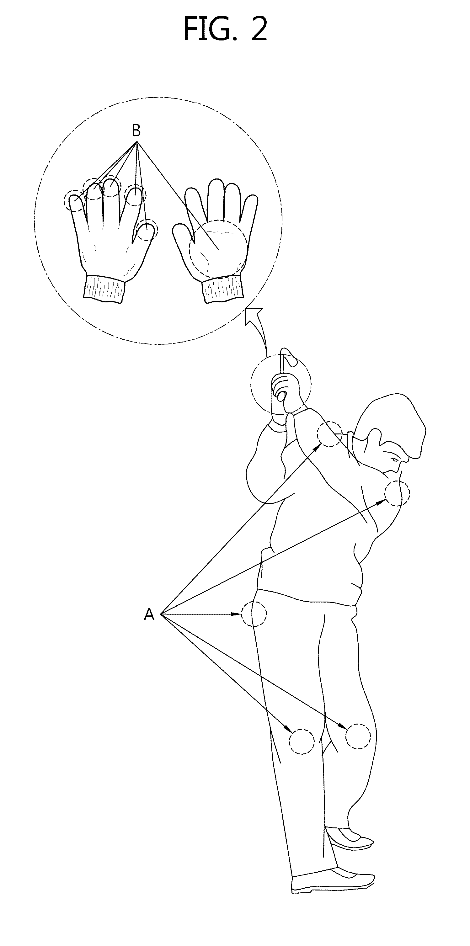 Posture training system and control method thereof