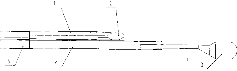 Lead-in device of branch mechanism for six-stage branch well