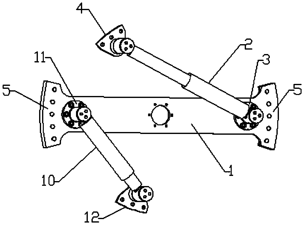 Wind generating set barring assembly and barring method