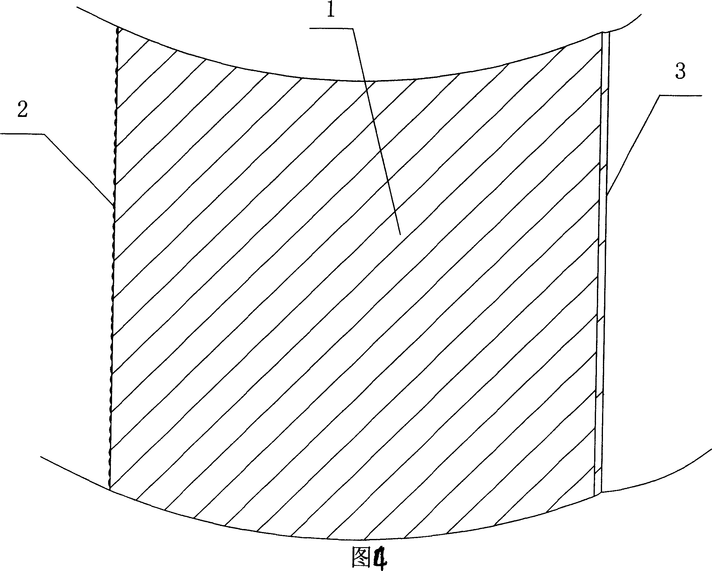 Method for producing computer mouse pad from glass