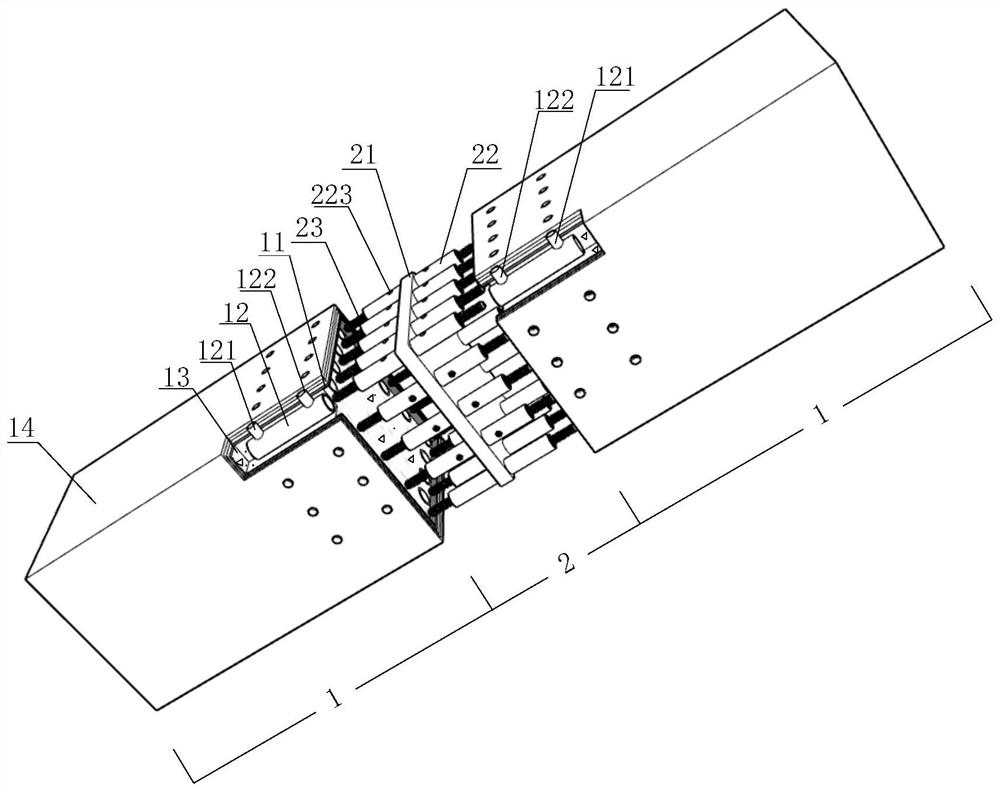 Assembled TRC-steel pipe composite confined concrete column and installation method thereof