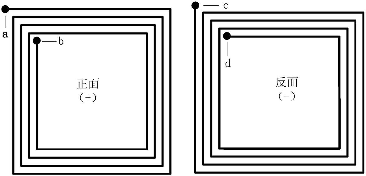 Flexible printed circuit board and magnetic field coil manufacturing method based on the printed circuit board