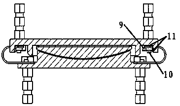 Bridge damping support and damping method