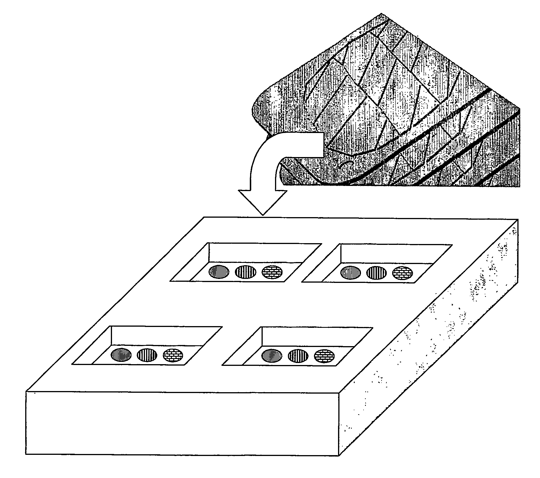 Nanotopographic compositions and methods for cellular organization in tissue engineered structures