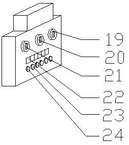 A dual-purpose household fan that can be hung and ground