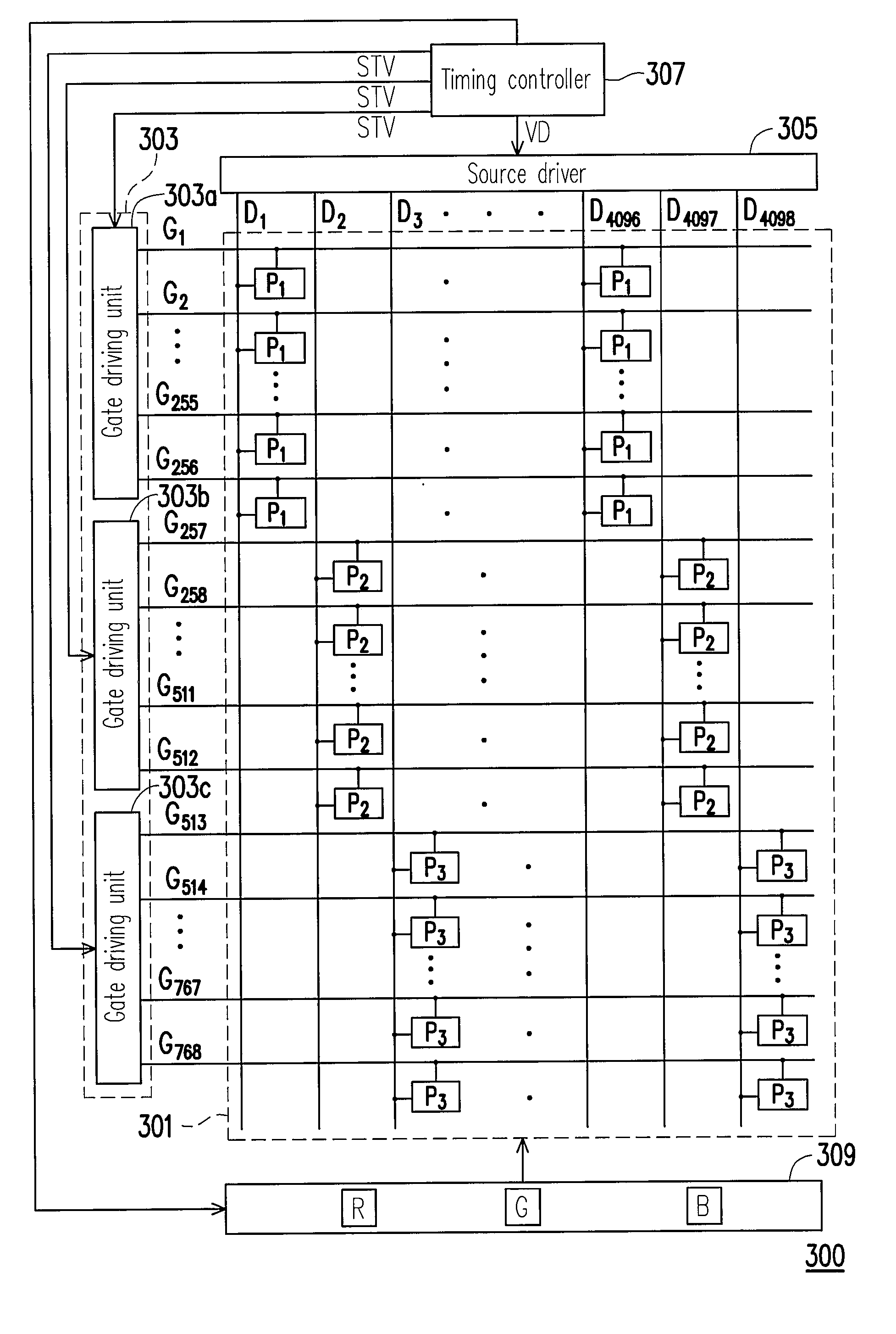 Color sequential liquid crystal display and liquid crystal display panel driving method thereof