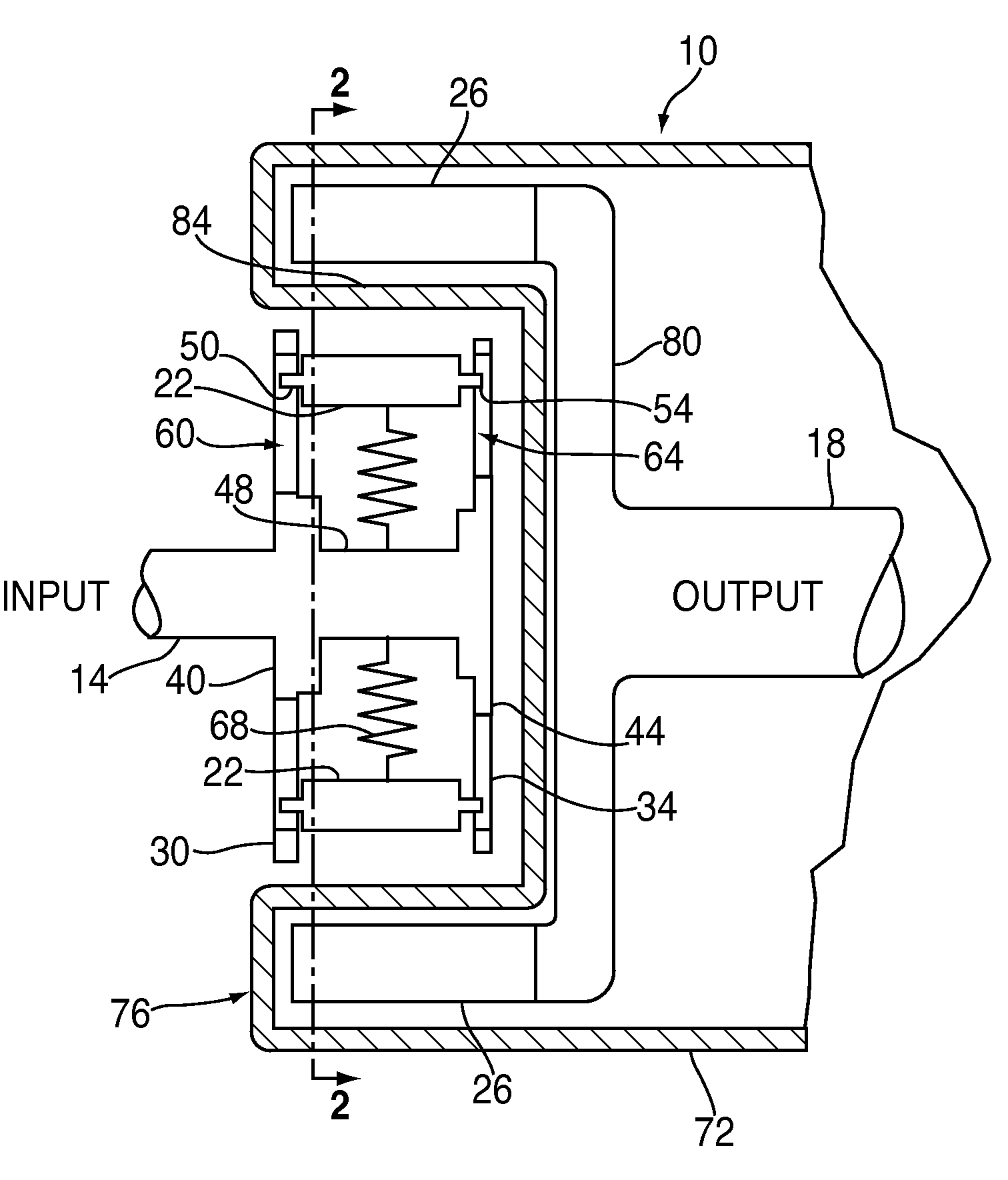 Centrifugal magnetic clutch