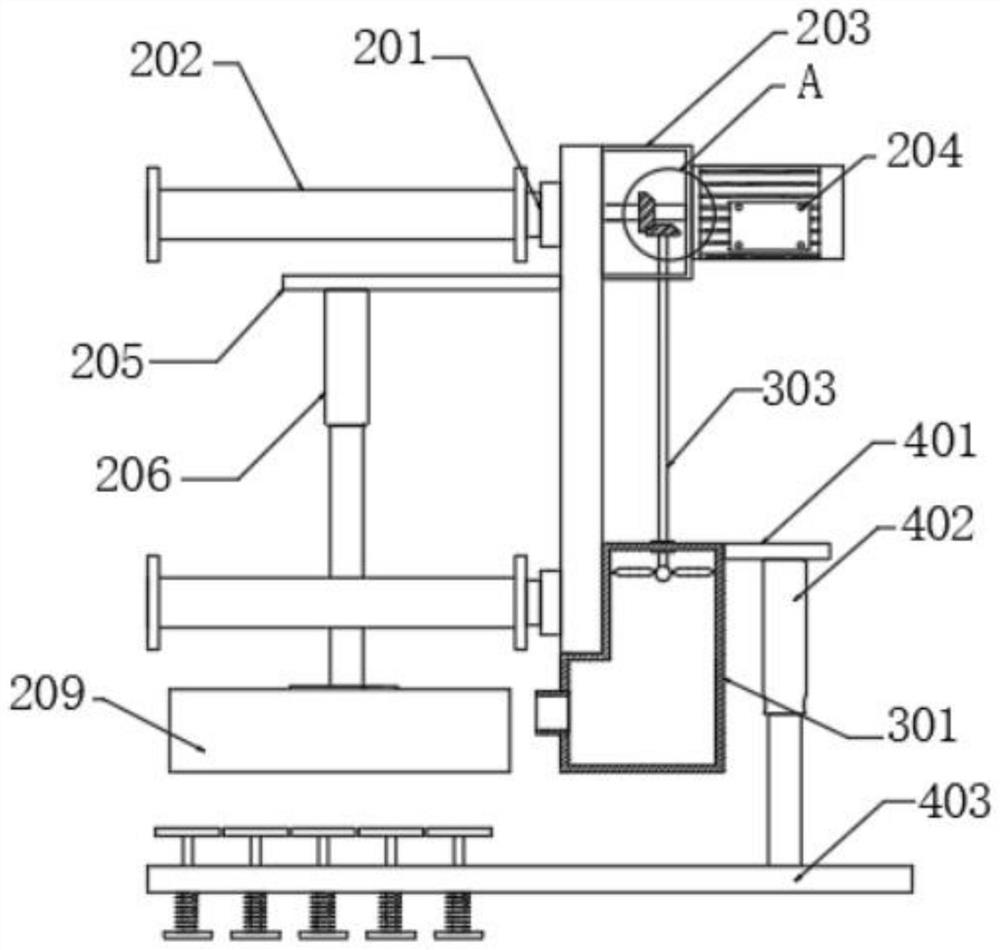 Polishing device adopting high-strength wear-resistant diamond abrasive belt