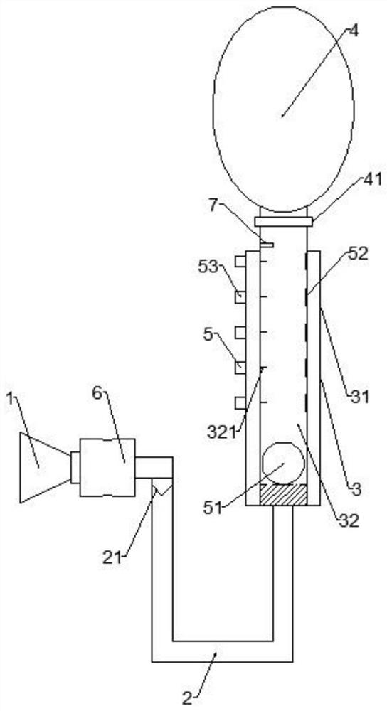 Music breath exercise device