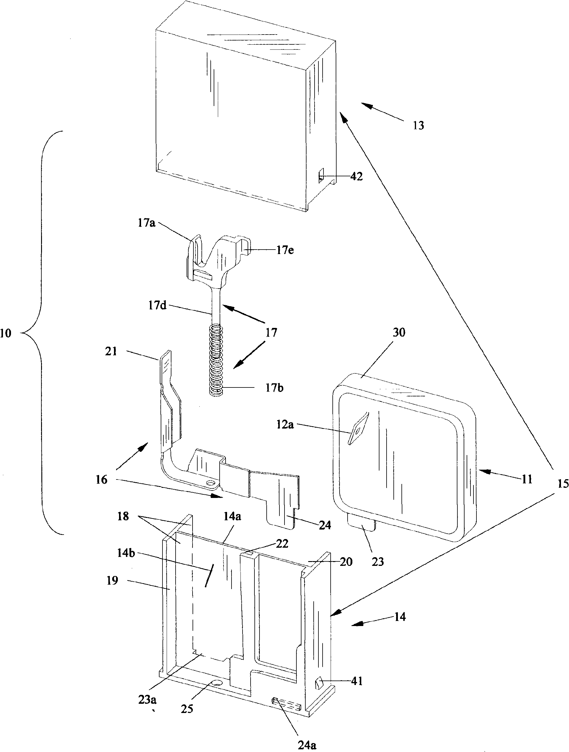 Heat protection pressure sensitive resistor module