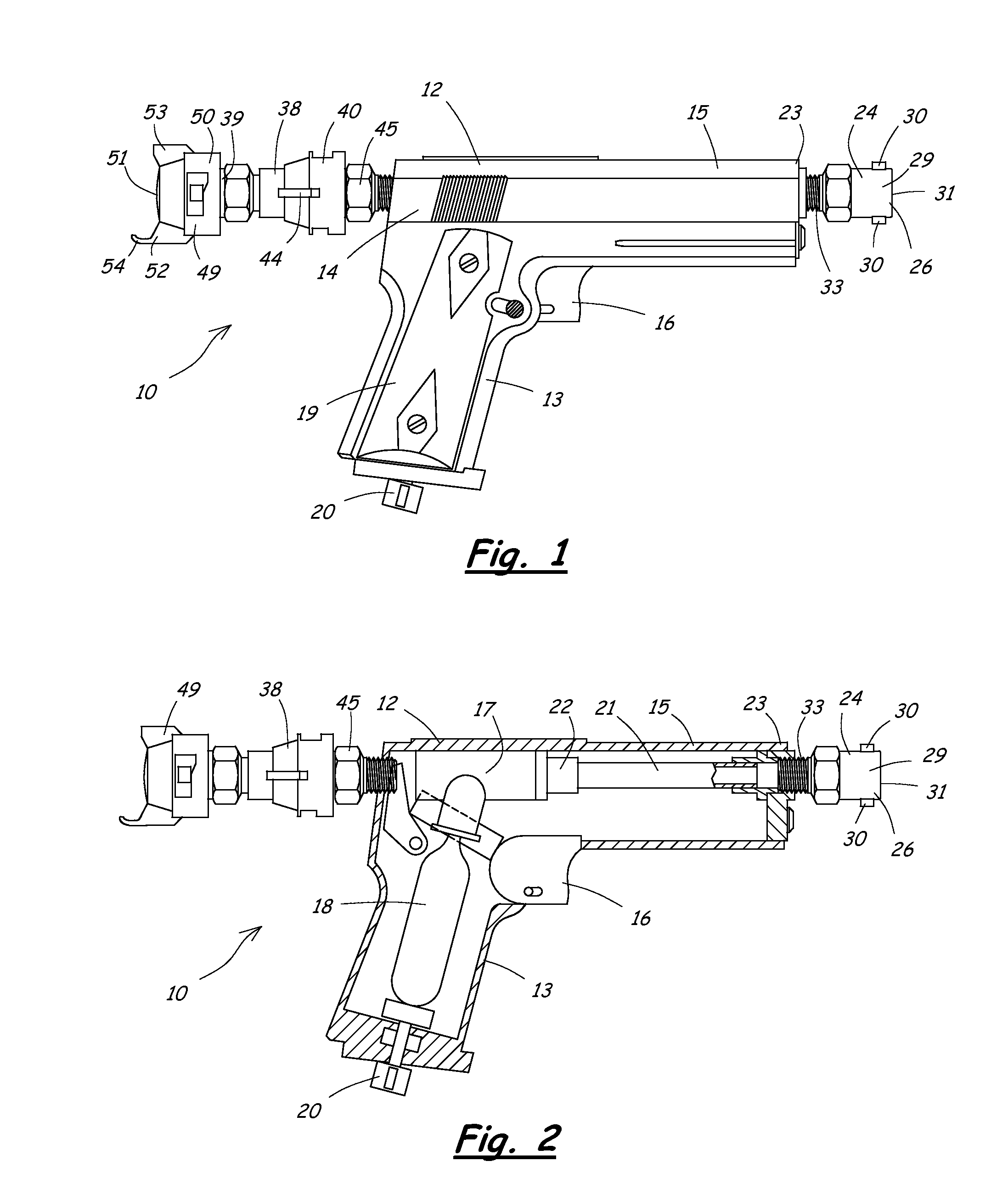 Handheld device and method for clearing obstructions from spray nozzles