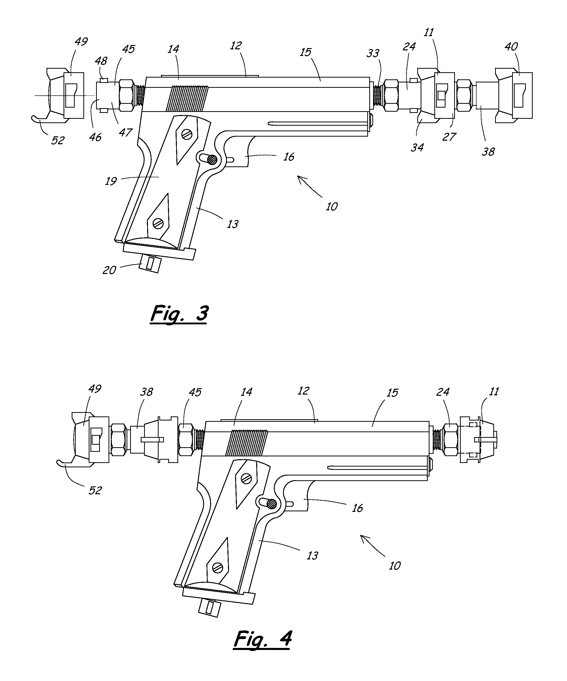 Handheld device and method for clearing obstructions from spray nozzles