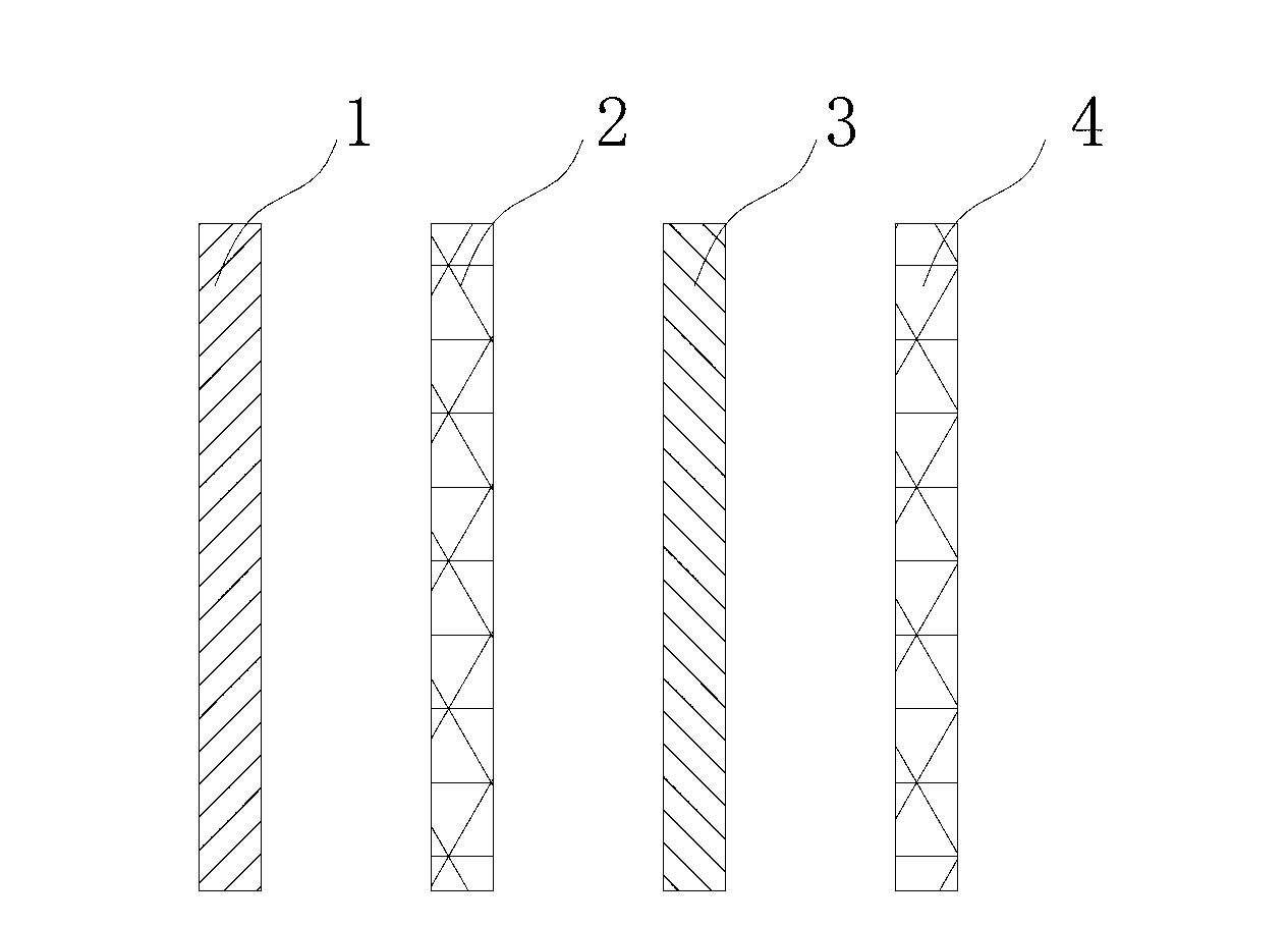 Nano silver modified polypropylene material for electrodialyzer clapboard network and preparation and application of nano silver modified polypropylene material