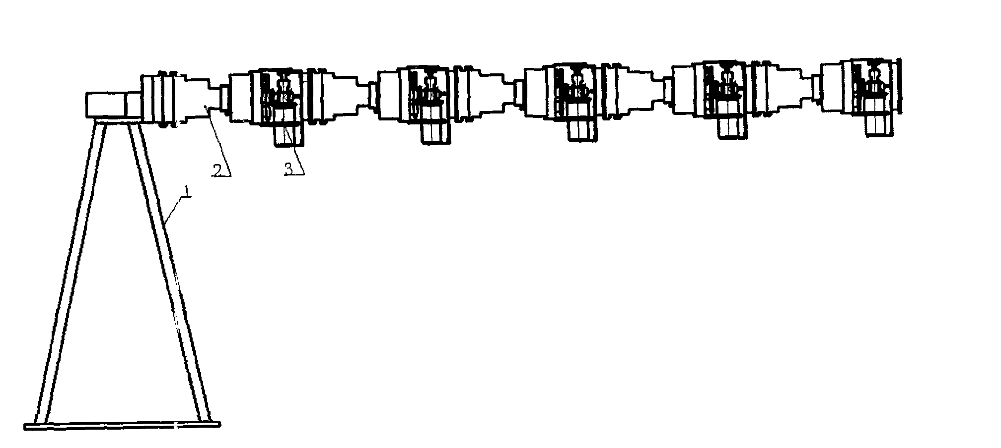 Multi-joint flexible mechanical arm