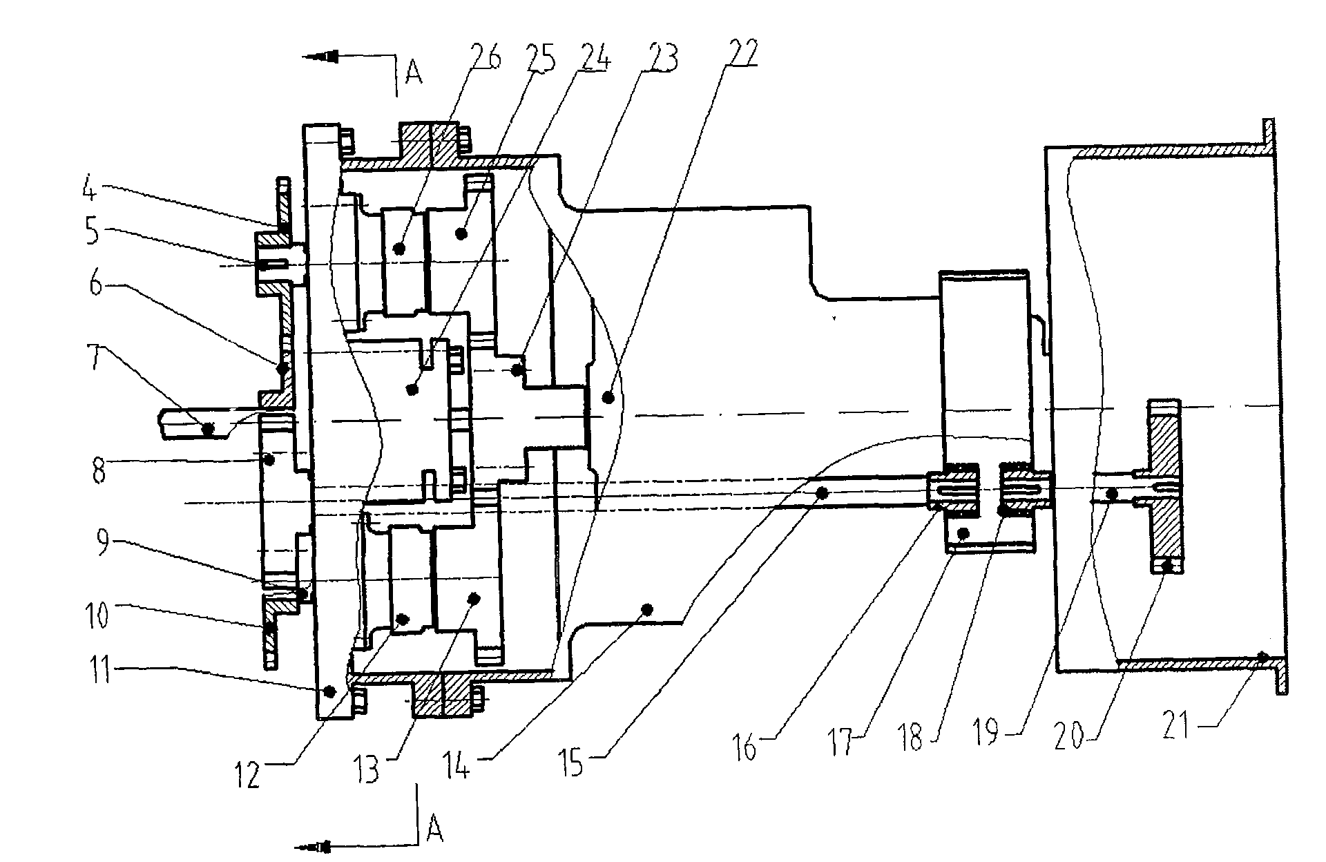 Multi-joint flexible mechanical arm