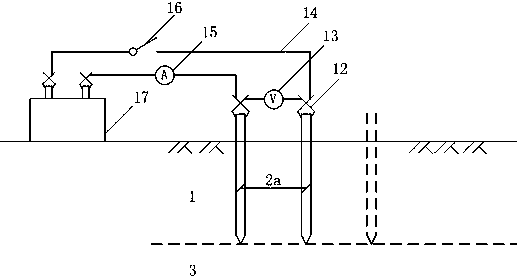 A seasonal frost heave foundation treatment method and treatment device