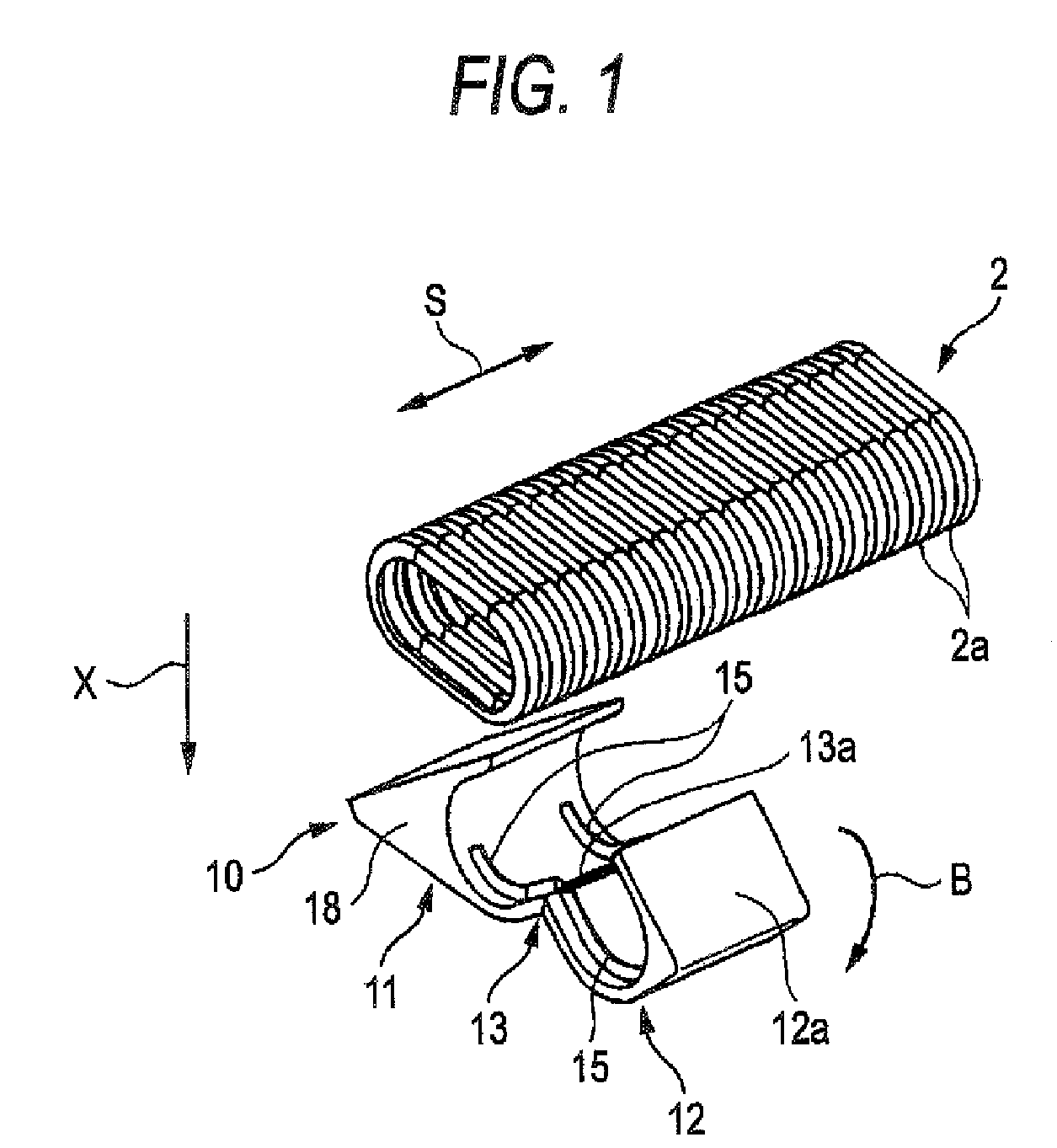 Wiring holding unit