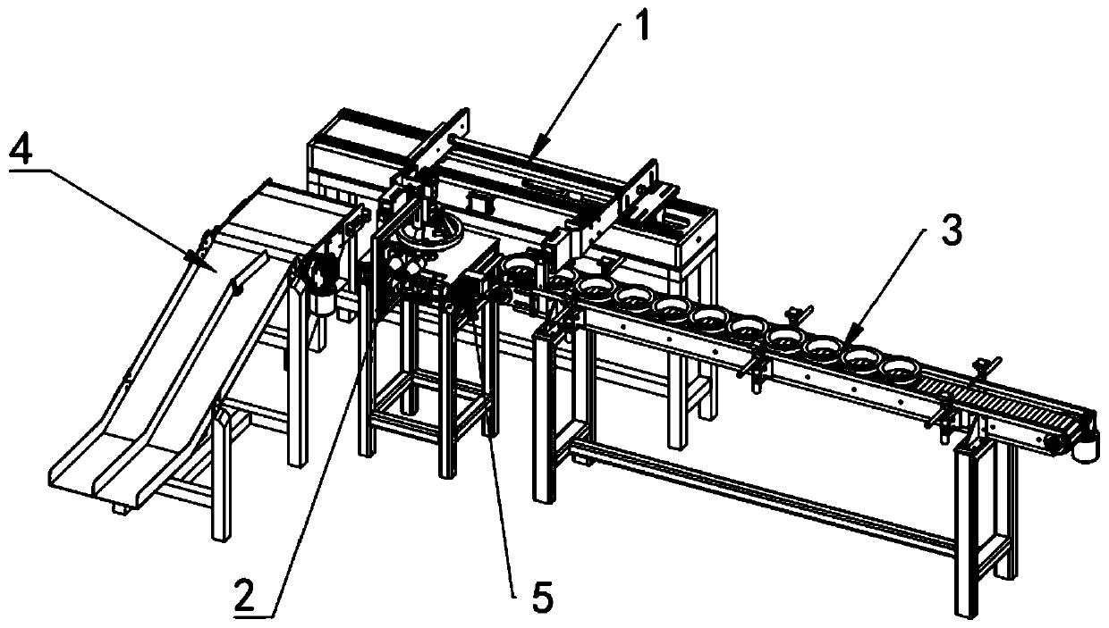 Metal circular workpiece detection device and using method thereof