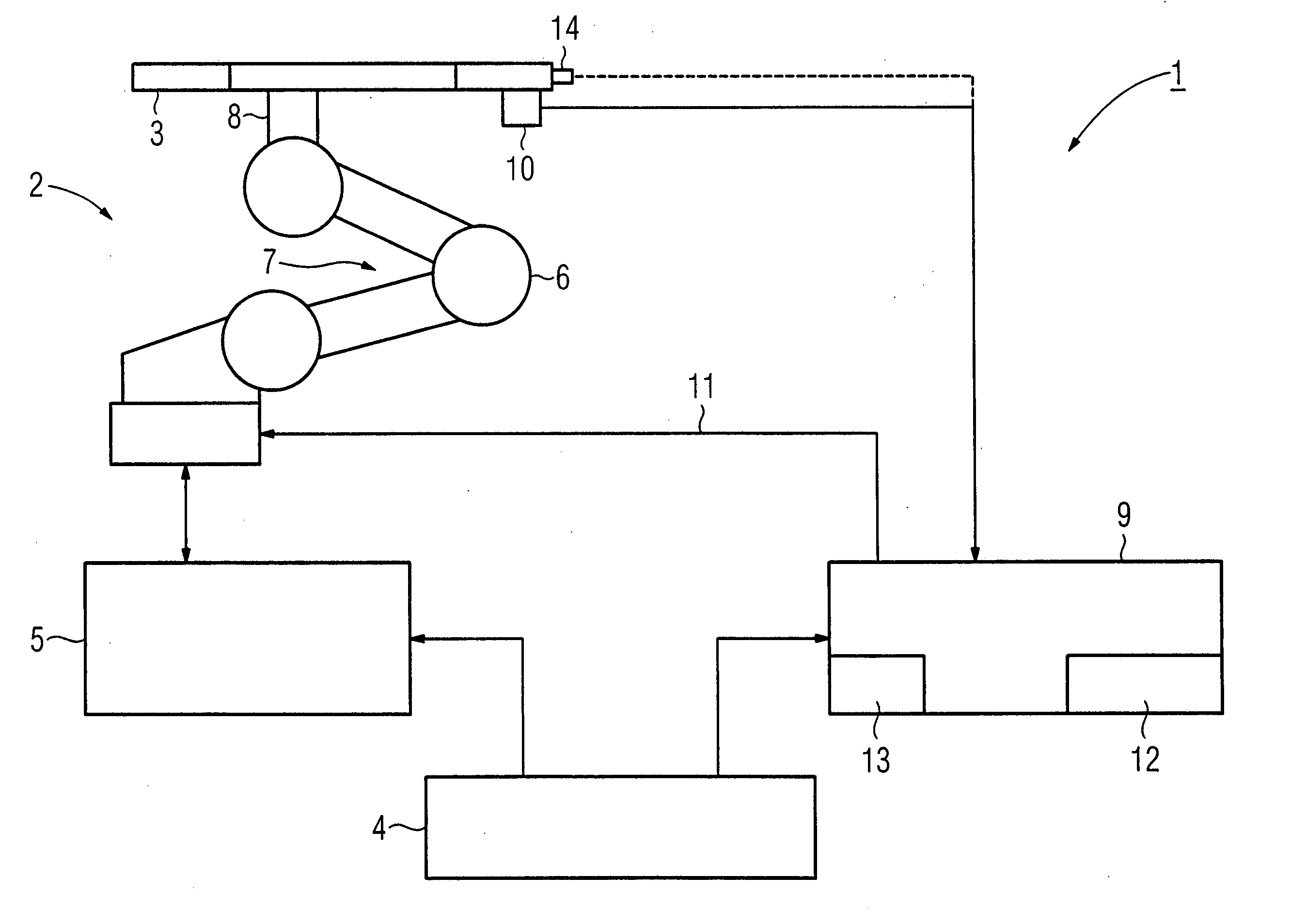 Medical examination and treatment apparatus