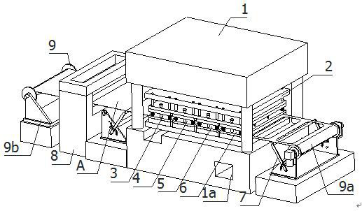 Sheet forming equipment for brazed plate heat exchanger