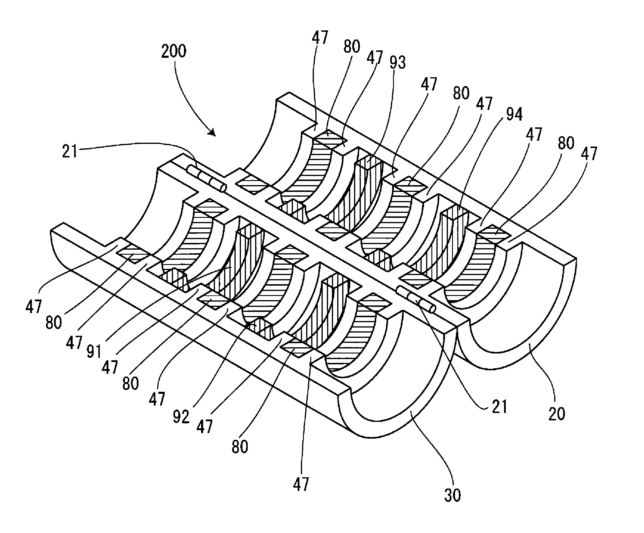 Ultrasonic flow rate measuring device and ultrasonic flow rate measuring method