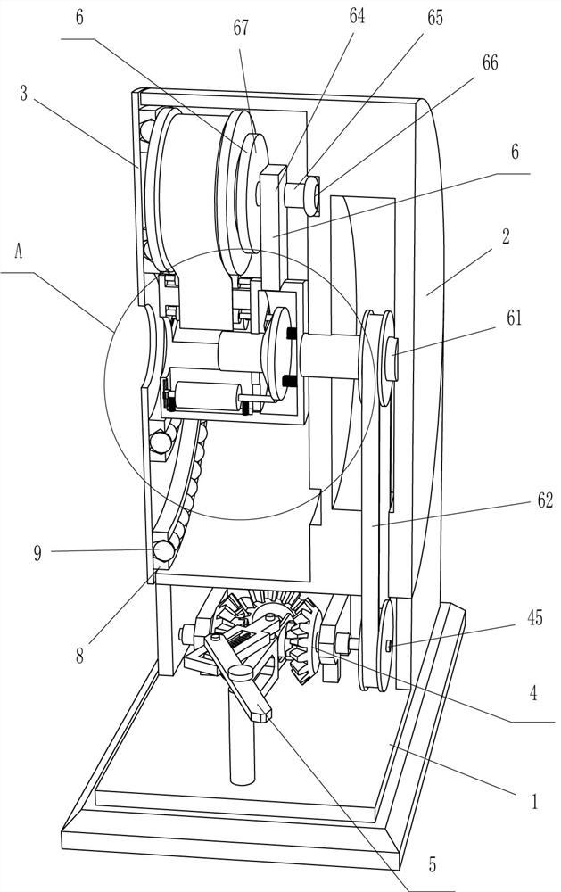 Minitype teflon tape winding device for hydraulic engineering