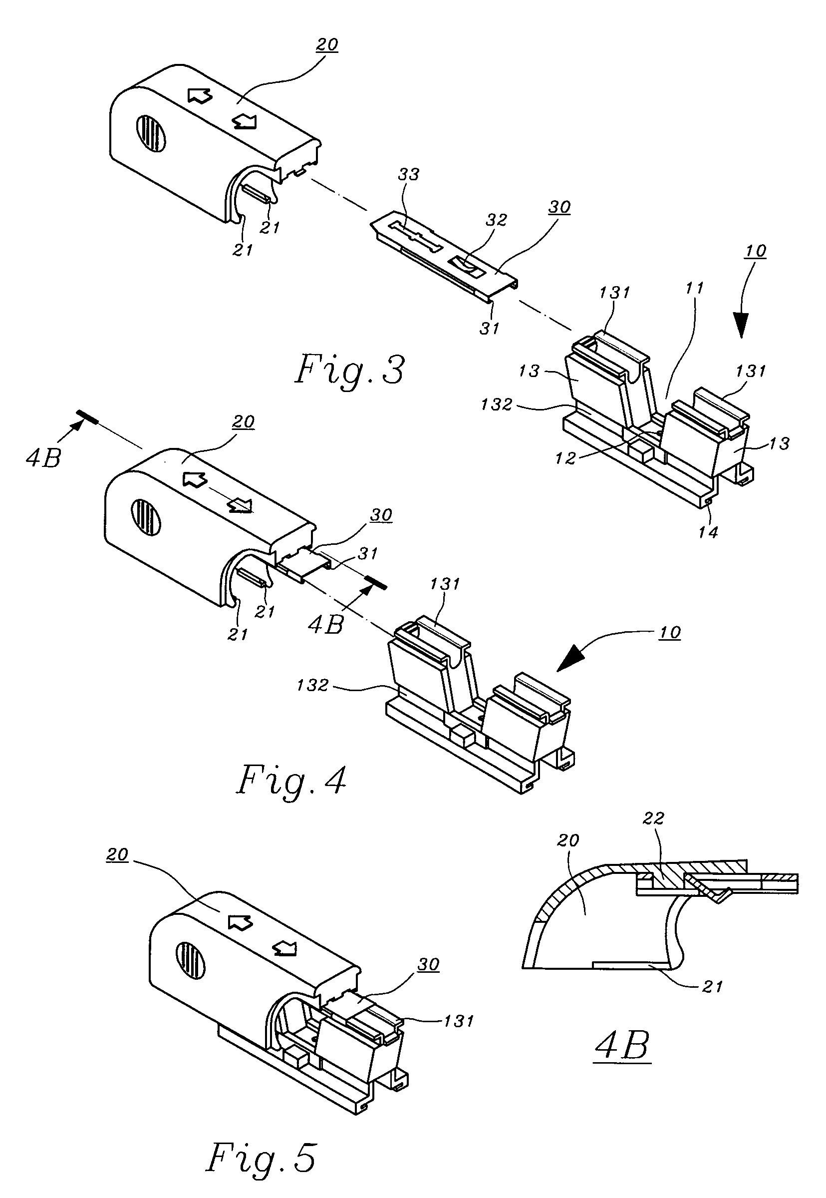 Joint assembly of a car windshield wiper arm