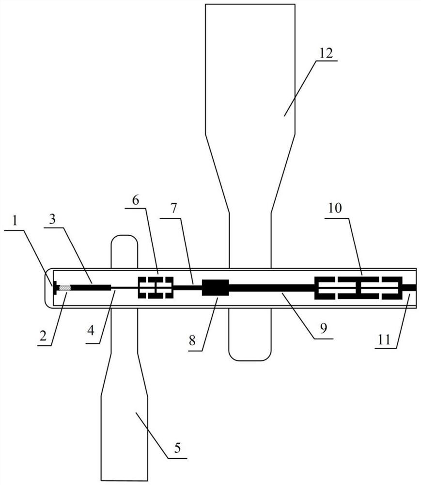 Broadband terahertz mixer with low frequency conversion loss