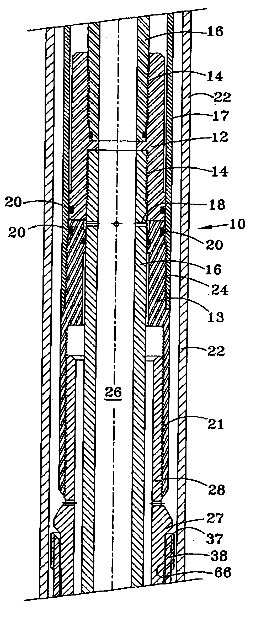 Expandable liner hanger system and method