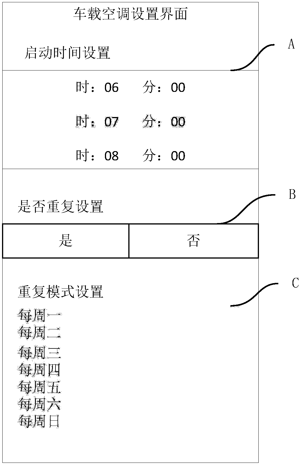 Vehicle-mounted air conditioner control method and system, vehicle-mounted terminal and mobile equipment client