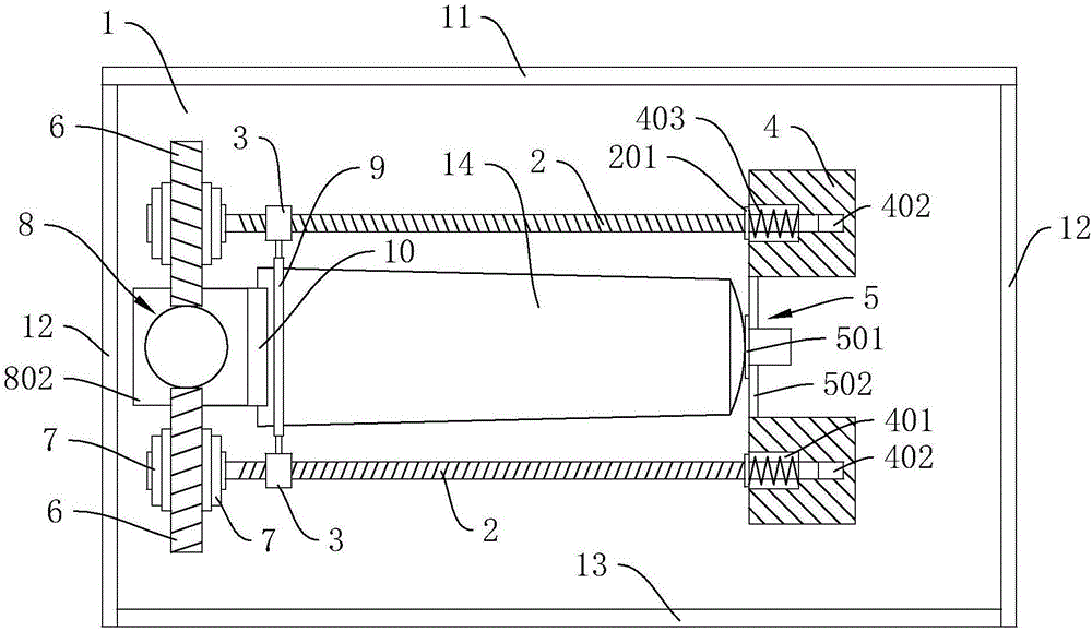 Automatic toothpaste squeezing device