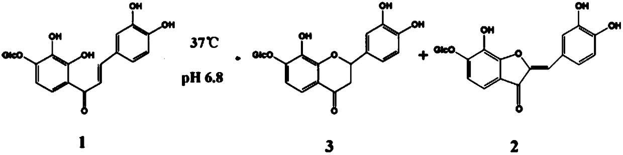 Preparation method and application of coreopsis tinctoria extract containing maritimetin