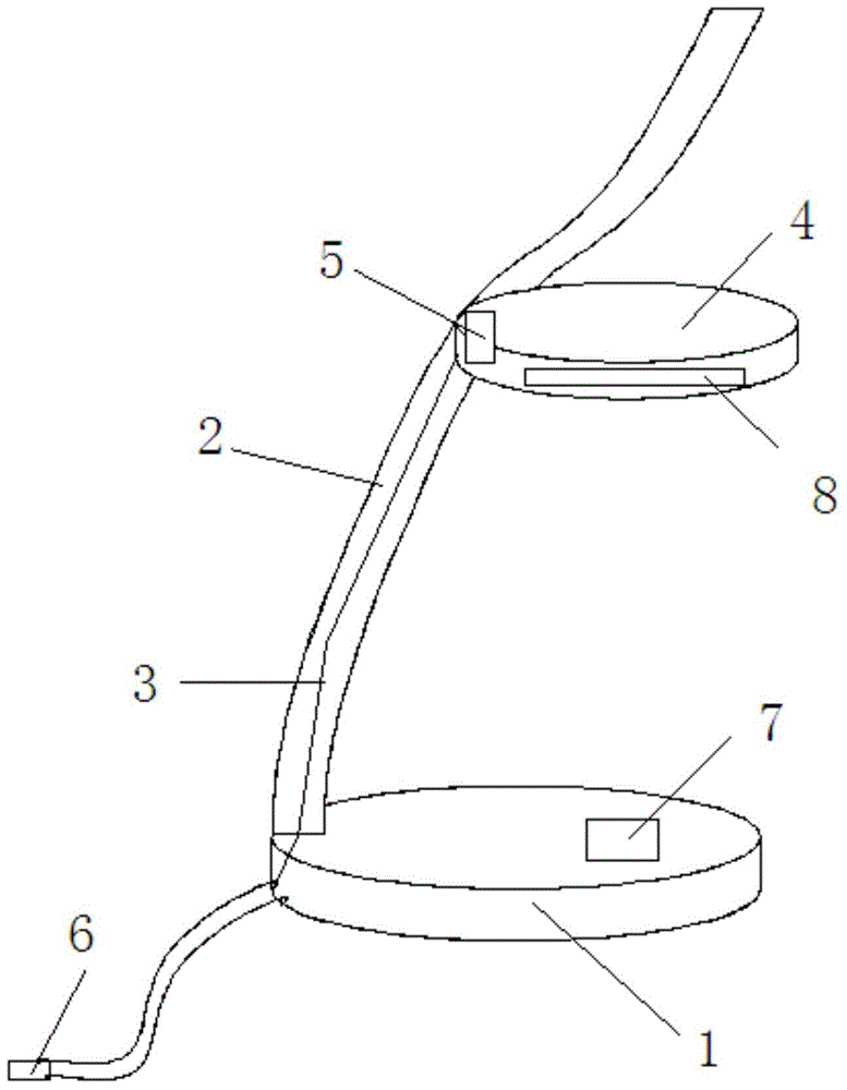 Sliding table lamp