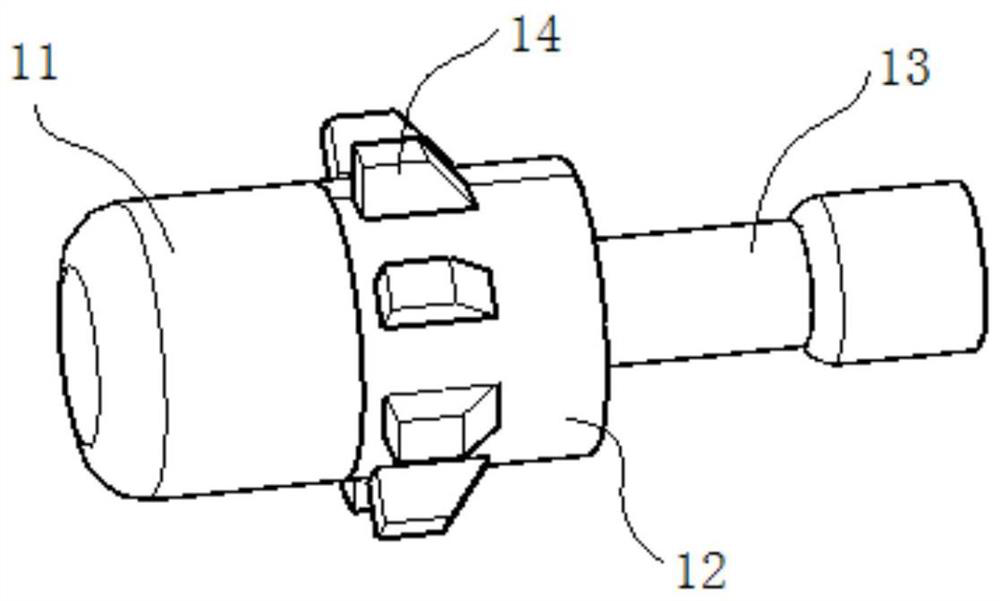 Underground drilling and sealing tool and drainage construction method