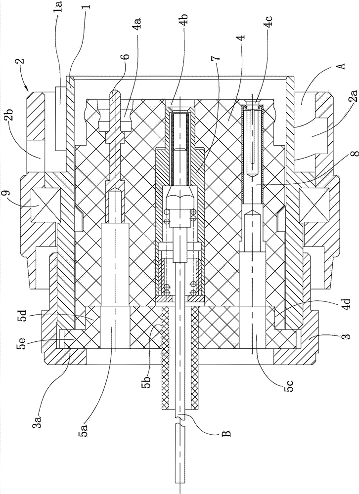 Photoelectric mixed connector