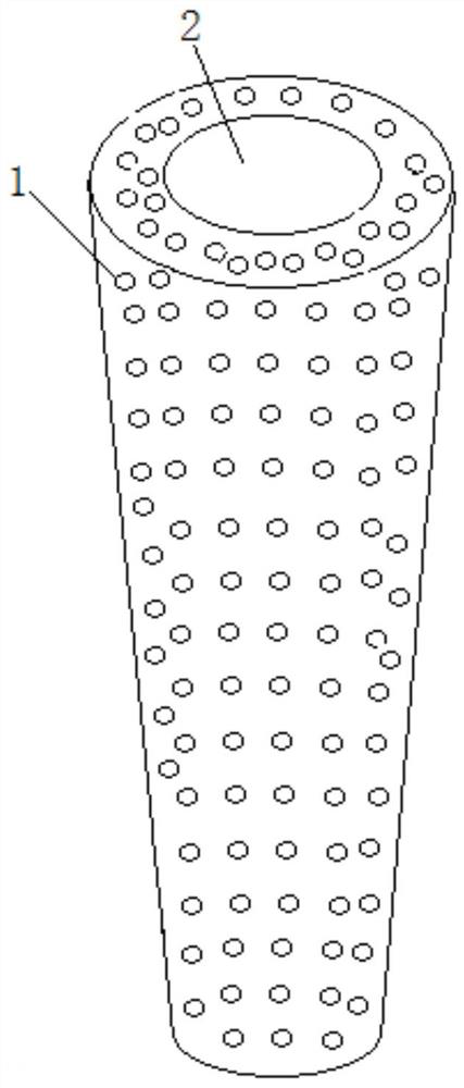 Preparation method of a double-layer composite scaffold for inducing pulp dentin tissue regeneration