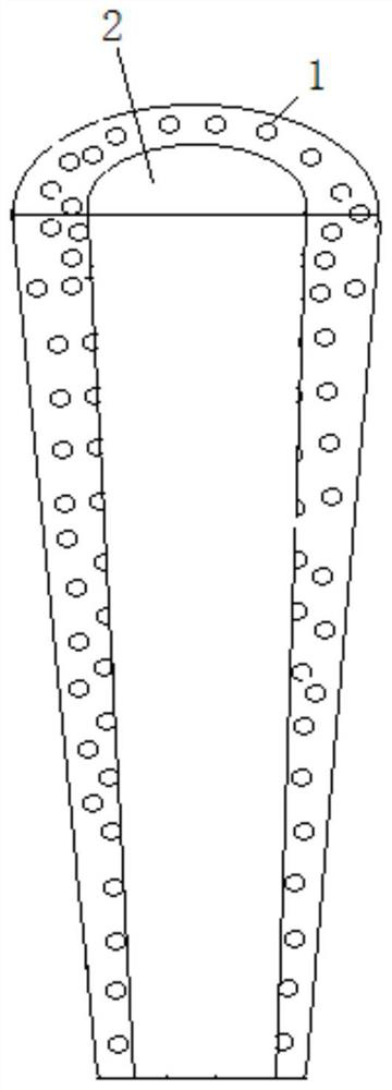 Preparation method of a double-layer composite scaffold for inducing pulp dentin tissue regeneration