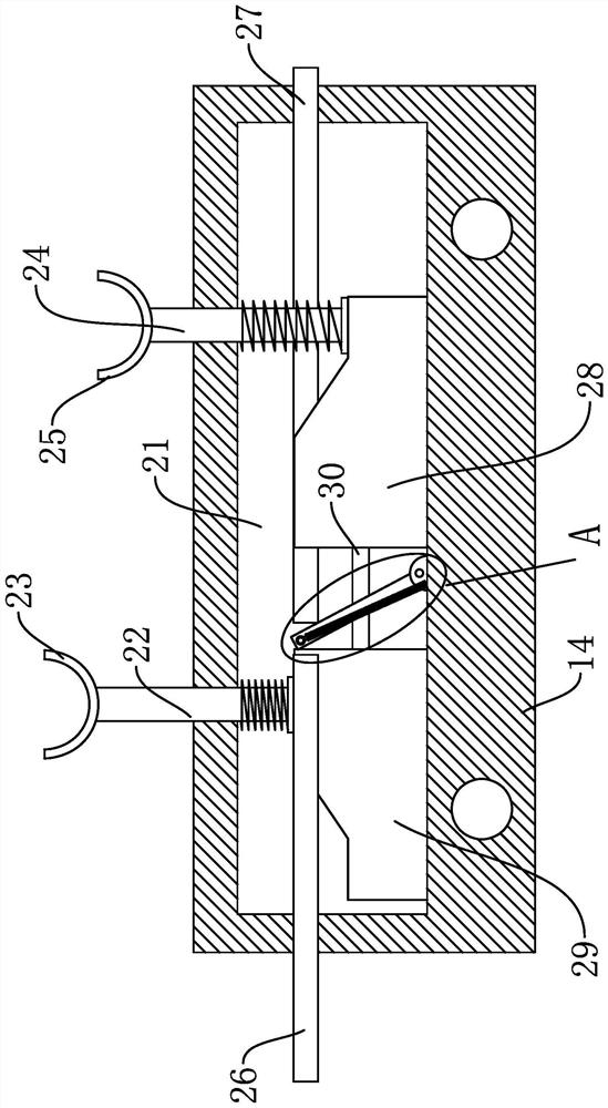 Cable shelf type winding device based on automation technology