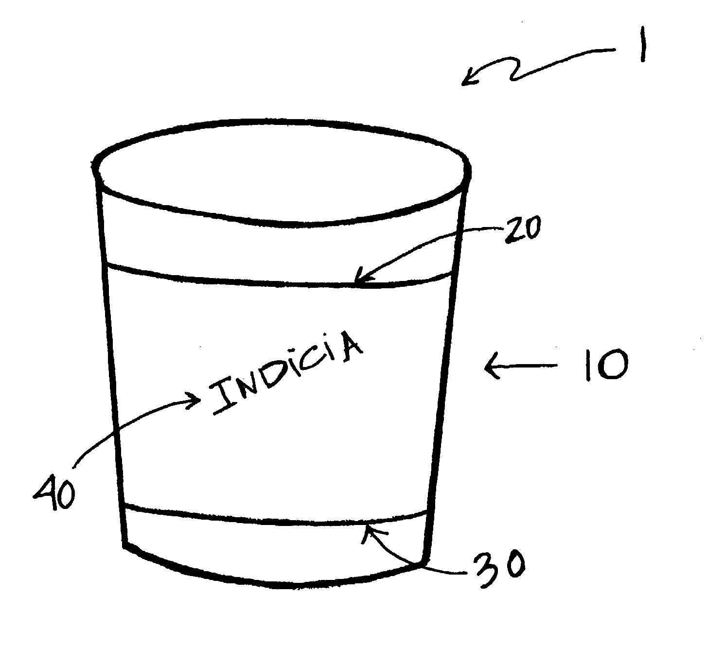 Insulating sleeve for grasping container and manufacturing method