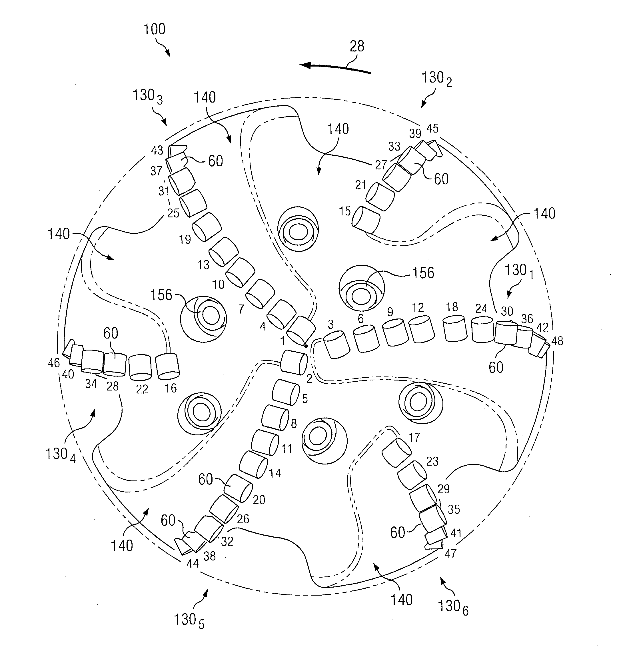 PDC Bits with Mixed Cutter Blades