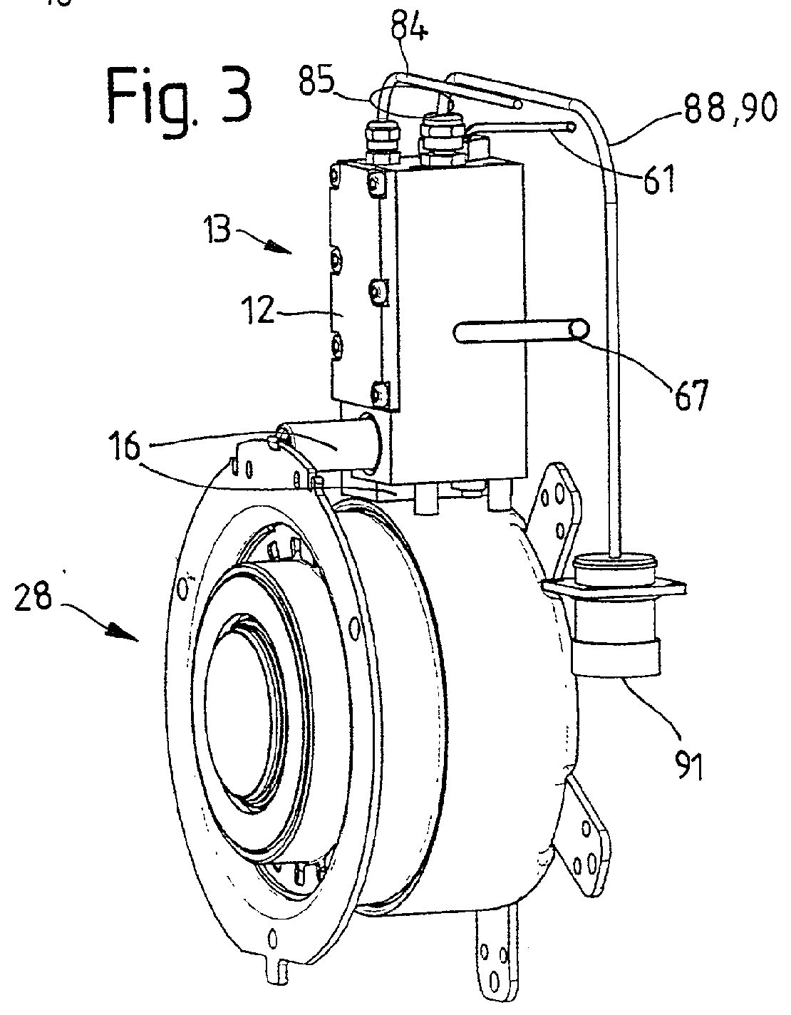 Actuation device for a friction clutch