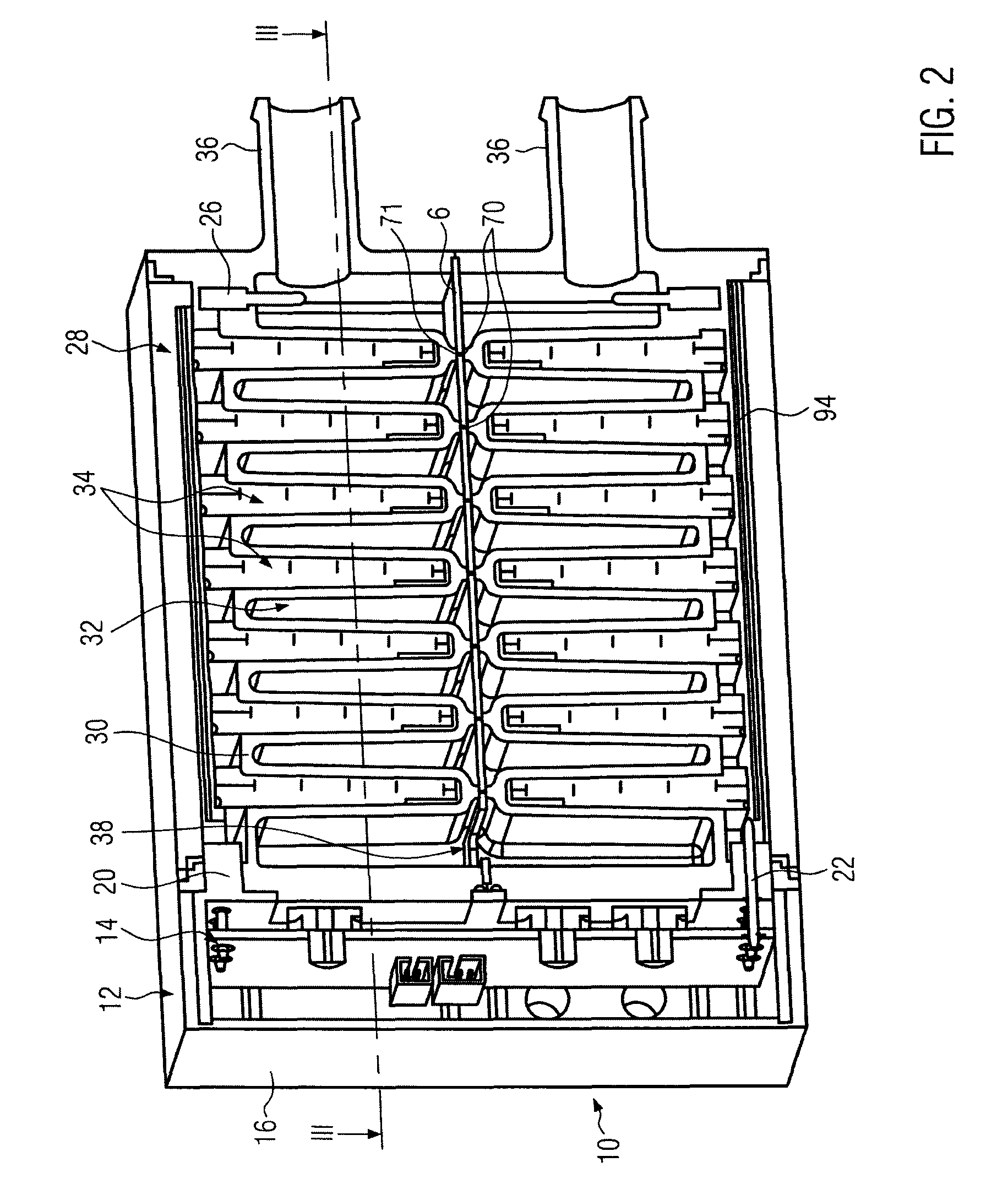 Electrical heating device