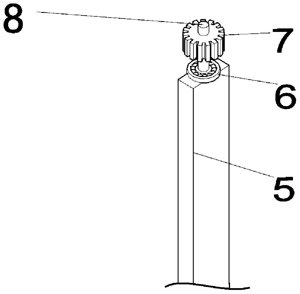 Staggered wind-shield walls capable of controlling wind speed