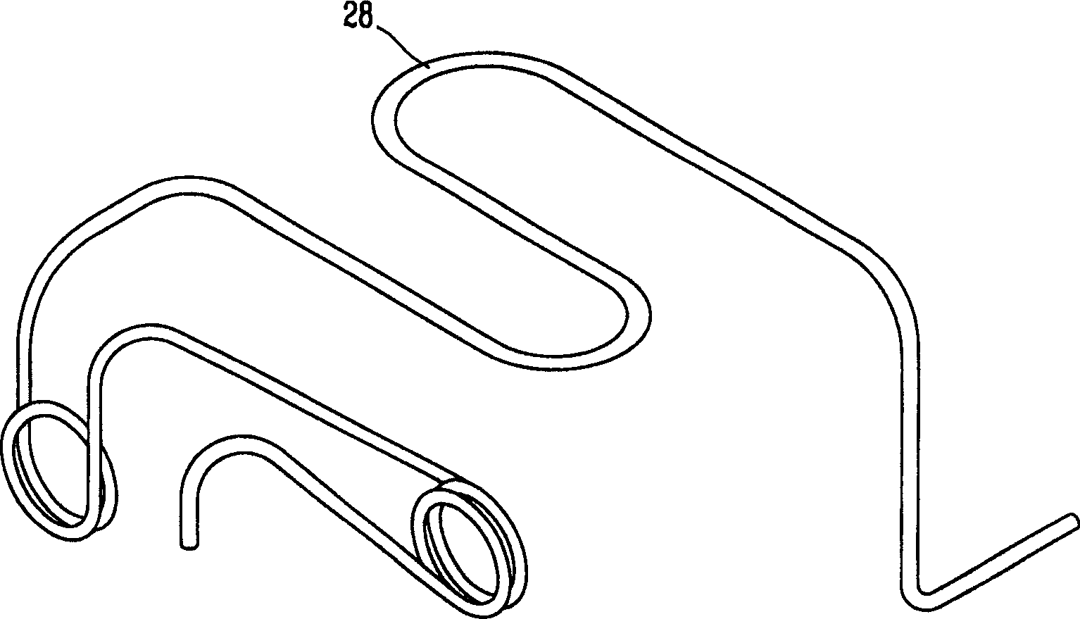 Vibration reduction structure of reciprocating compressor