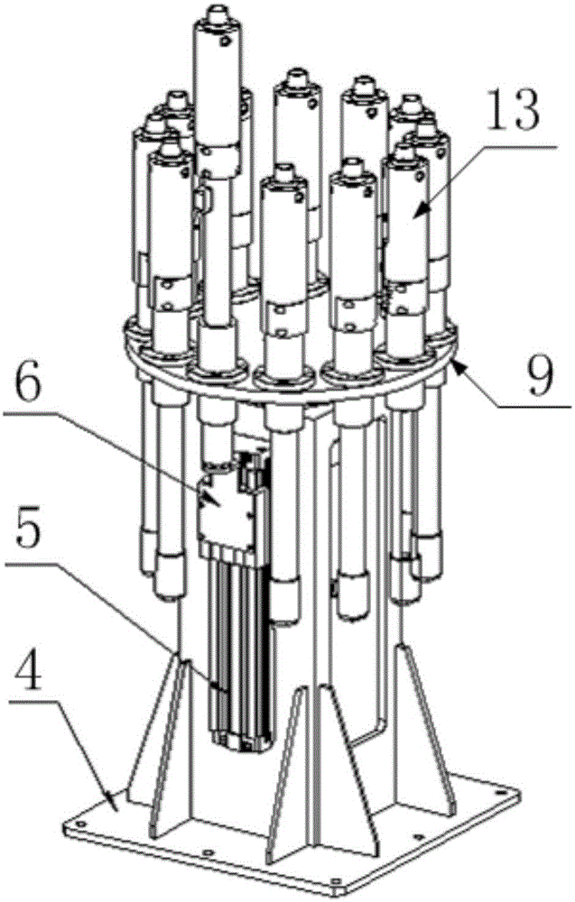 Tool changer and mobile robot drilling-riveting equipment comprising same