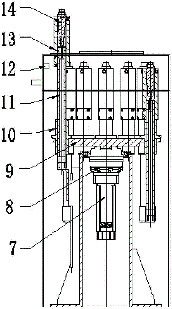 Tool changer and mobile robot drilling-riveting equipment comprising same