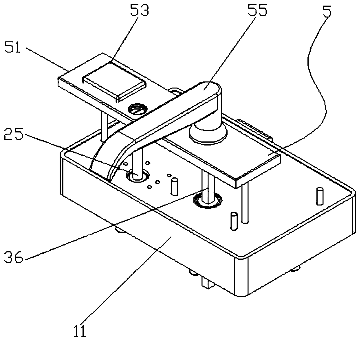 Intelligent and safe counter lock device